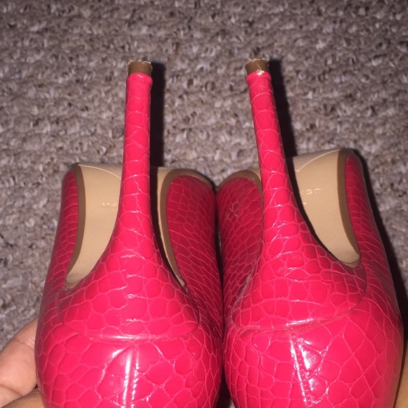 Mango red snake style heels 👠 - Picture 4 of 6